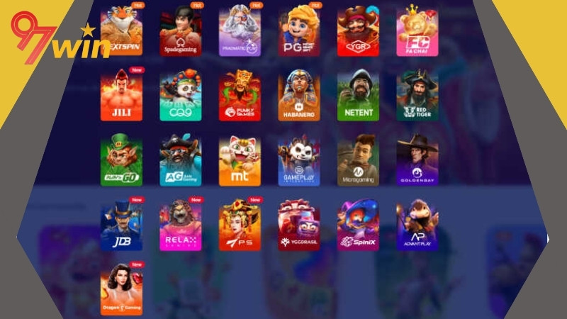 Giới thiệu sảnh Slots tại 97Win